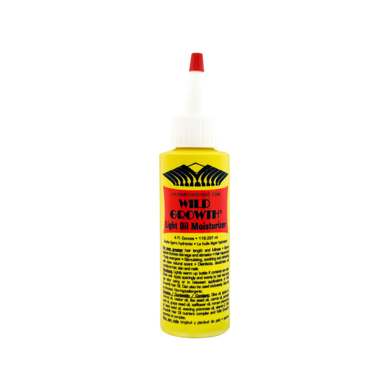 Wild Growth Light Oil Moisturizer 4oz