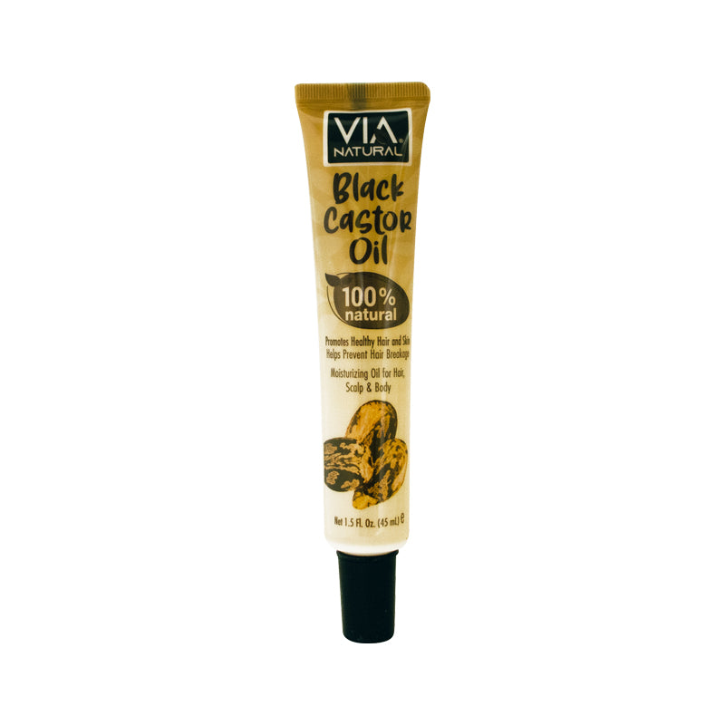 Via Natural Black Castor Oil