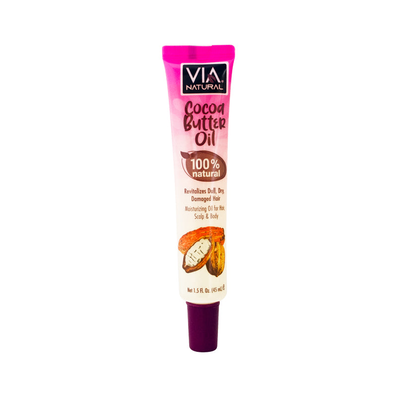 Via Natural Cocoa Butter Oil 1.5oz